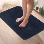Tapis de bain géant bleu