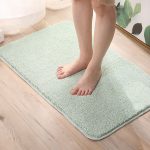 Tapis de bain géant vert